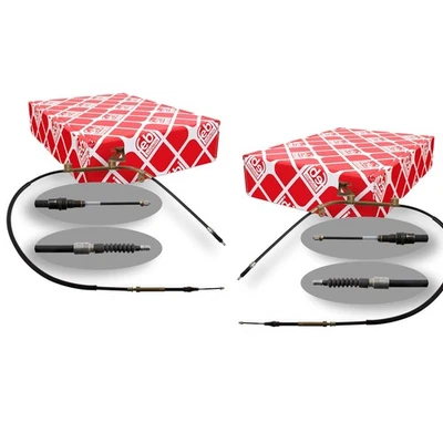 2X FEBI BILSTEIN Câbles De Frein Arrière Adaptés Pour VW PASSAT - Photo 1/4