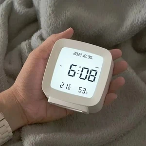 LCD Display LED Digital Clock Smart Digital Alarm Clock  Office - Picture 1 of 10