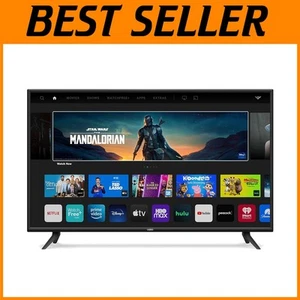 Renewed 43" Smart TV with 4K HDR, AirPlay & Gaming Mode for Ultimate Viewing - Picture 1 of 11
