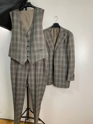 Traje clásico de lujo Suitsupply lana talla 62 XXL Foto 1 de 4