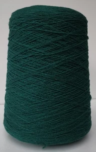 2ply GALANTA Knitting Cashmere Silk Merino Wool Cone Green - 505g (0911-E) - Picture 1 of 4