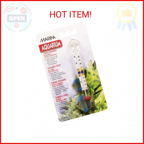 Marina Deluxe Floating Thermometer with Suction Cup - Image 1 of 2