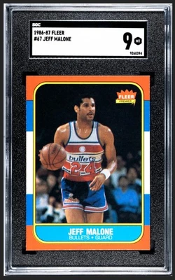 Fleer #67 1986-87 - Jeff Malone (RC) Foto 1 de 2