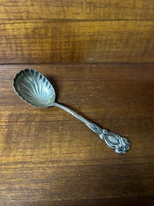 Tulpe von Durgin Sterlingsilber Zuckerlöffel 5 1/2" 24 Gramm Sterlingsilber Löffel - Bild 1 von 10