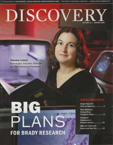 SEALED DISCOVERY Magazine Winter 2026 BIG PLANS For Brady Research Johns Hopkins - Imagen 1 de 1