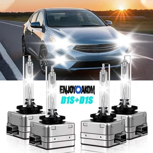 For Hyundai Elantra 2017-2018 4x D1S HID Headlight Bulbs High Low Beam White - Picture 1 of 9