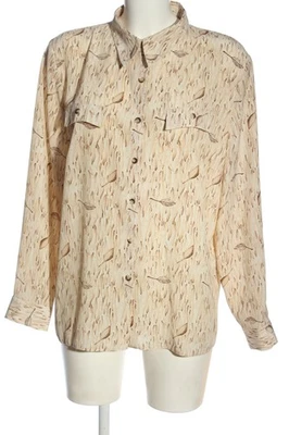 CANDA Camicia blusa Donna Camicetta a blusa Taglia IT 50 crema-marrone - Immagine 1 di 4