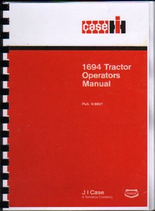 Case IH "1694" Traktor Bediener Bedienungsanleitung - Bild 1 von 1