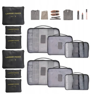 12-Teilig Koffer Organizer Set Packing Cubes Kompression Compression Packtaschen - Bild 1 von 12