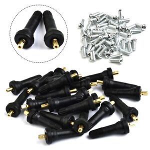 Valve Stem Accessories Set Tyre Kit Rim Tire Pressure For Chevy Replacement
