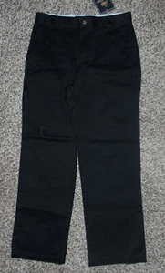 E-Land Boys Black Chino Pants (Slacks) - Size 10 - NWT - Picture 1 of 4