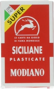 Tarjetas de juego Scopa siciliana italiana por - Imagen 1 de 1