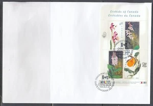 Orquídeas Canadá Scott 1790b FDC con cancelación CHINA 99 - Imagen 1 de 1