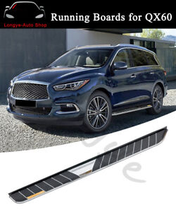 Running Board fits for Infiniti QX60 2014-2021 Side Step Nerf Bars Protector