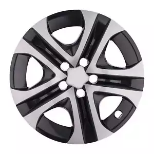 NEW Hubcap for Toyota Rav4 2013-2018 - Premium Replica 17-in Silver Black 61179 - Picture 1 of 6