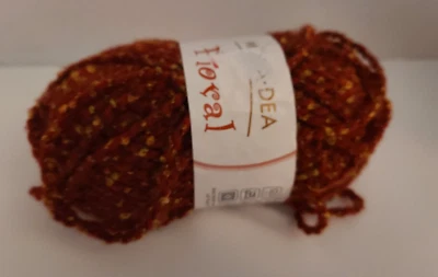 MODA DEA - FLORAL YARN - 71 Yards, Light 3,  Burgundy, Acrylic Nylon - Image 1 of 4
