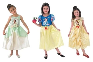 Disney Princess Snow White Tiana Belle Story Time Costume Rubie's Small Dress - Picture 1 of 11