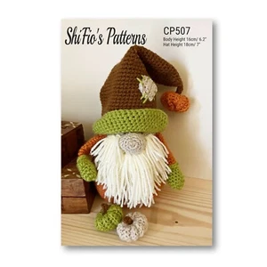 Patrón de ganchillo para Halloween - Gnomo - Decoración - CP507 - Imagen 1 de 12