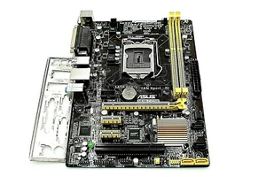 ASUS H81M-C/CSM Desktop Motherboard LGA 1150 DDR3 Micro ATX USB 3.0 I/O Shield - Picture 1 of 4