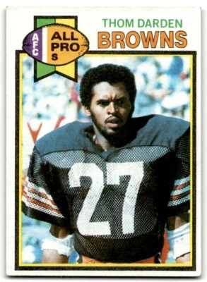 1979 Topps All-Pro Thom Darden Cleveland Browns #204 - Image 1 of 2