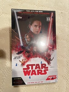 Star Wars: The Last Jedi Series 2 Guaranteed auto Factory Sealed HOBBY Box