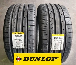 255/40 ZR19 Dunlop SP Sport Maxx 050+ 100Y X2 *CLEARANCE* 2554019 PAIR - Picture 1 of 2