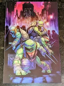 TMNT #148 Siya Oum Foil Virgin Variant Stashhhloot Exclusive LE500 Ninja Turtles - Picture 1 of 3