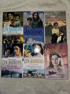 Lyn Andrews Book Bundle X 6 History, Classical, Drama, Romance (55) - Picture 1 of 6