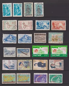 North Vietnam 1958 - 1990 Used 117 Items Lot Full Sets - Picture 1 of 10
