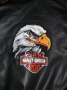 HARLEY DAVIDSON MOTORCYCLE RIDING JACKET W/ HOOD SIZE MENS 3XL SPRING CLOTHING - Picture 1 of 6