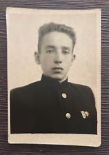 1950s Soviet Man USSR photo Soviet Young man Handsome Guy Millitary Soldier