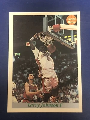 1991 Front Row Premier Promo /10000 Larry Johnson #81 Rookie RC - Image 1 of 2