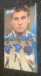 Rare 2004 Panini Azzurri soccer oversized card Christian Vieri Football Italy - Picture 1 of 7