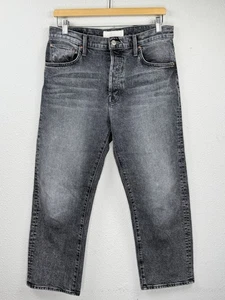 Mother Superior Womens Jeans Size 31x26 Black The Ditcher Crop Shadow Dancing - Picture 1 of 12