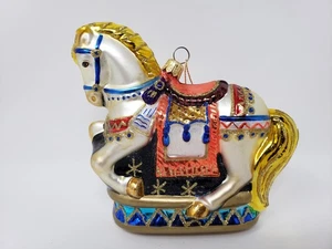 Kurt S Adler POLONAISE® Karussell Pferd Weihnachtsschmuck - NEU - ETIKETT - BOX - Bild 1 von 9