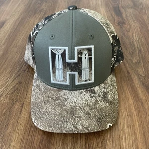 Hornady Mütze Camouflage verstellbar Druckknopflasche Einheitsgröße nie getragen bestickt - Bild 1 von 10