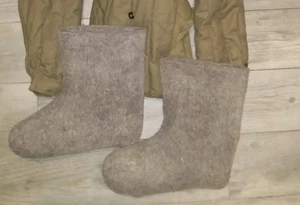 Soviet Russian Winter Valenki Army Sapogi Boots Soldier 42 USSR - Picture 1 of 2