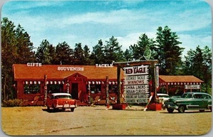 Postal de VERMILION BAY, Ontario CANADÁ "EL ÁGUILA ROJA complejo de pesca y caza" - Imagen 1 de 2