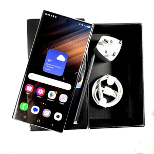 Samsung Galaxy S22 Ultra SM-S908B 128GB White Unlocked Average Grade C 616 - Picture 1 of 24