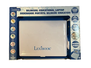 Portátil educativo bilingüe Lexibook pantalla grande 124 juegos y actividades caja abierta - Imagen 1 de 8