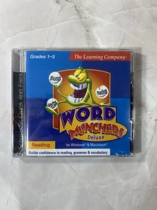 The Learning Company Word Munchers Deluxe for PC Mac CD-ROM New Sealed - Picture 1 of 2