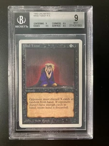 Mind Twist Unlimited Magic the Gathering - MTG BGS 9 - Picture 1 of 2