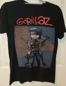 Vintage GORILLAZ Noodle Graphic T-Shirt 100 % Baumwolle Small - Bild 1 von 7