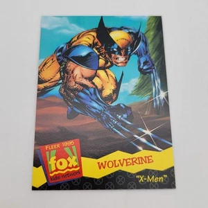 1995 WOLVERINE Fleer Card #89 Marvel Fox Kids Network Collectible - Picture 1 of 8
