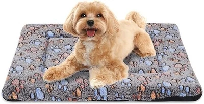 Almohadilla de espuma viscoelástica para cama de perro lavable antideslizante alfombra para perro cojín cálido 100x80 cm Foto 1 de 4