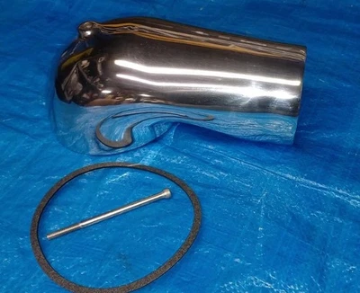 *NEW* Polished Competition Blow Through Carb Hat For Supercharger Or Turbo  - image 1 of 4