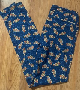 Lularoe Leggings ONE SIZE Fish Pattern NWOT - Picture 1 of 4