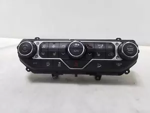 Jeep JL Wrangler 6BE26DX9AC Climate Temperature Control Panel 2018-2019 162791 - Picture 1 of 6