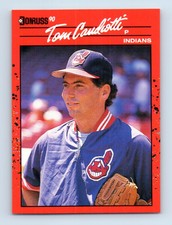 1989 Donruss Tom Candiotti Cleveland Indians #256