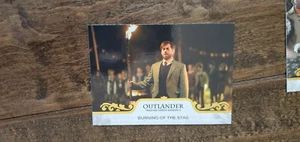 Cryptozoic Outlander 2020 temporada 4 lámina dorada tarjeta paralela quema de ciervo # 15 - Imagen 1 de 1